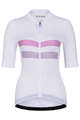 HOLOKOLO Kurzarm Radtrikot und Shorts - SPORTY LADY - Schwarz/Weiß/Rosa