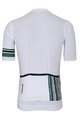 HOLOKOLO Kurzarm Radtrikot und Shorts - HONEST ELITE - Weiß/Schwarz