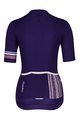 HOLOKOLO Kurzarm Radtrikot und Shorts - EXCITED ELITE LADY - Schwarz/Blau