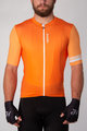 HOLOKOLO Kurzarm Radtrikot und Shorts - JUICY ELITE - Orange/Schwarz