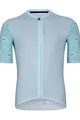 HOLOKOLO Kurzarm Radtrikot und Shorts - DELICATE ELITE - Hellblau/Schwarz