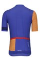 HOLOKOLO Kurzarm Radtrikot und Shorts - GREAT ELITE - Blau/Schwarz/Orange