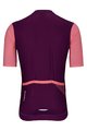 HOLOKOLO Kurzarm Radtrikot und Shorts - ENJOYABLE ELITE - Schwarz/Rosa/Lila