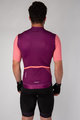 HOLOKOLO Kurzarm Radtrikot und Shorts - ENJOYABLE ELITE - Schwarz/Rosa/Lila