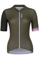 HOLOKOLO Kurzarm Radtrikot und Shorts - CONTENT ELITE LADY - Schwarz/Braun