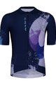 HOLOKOLO Kurzarm Radtrikot und Shorts - FABULOUS ELITE - Schwarz/Blau