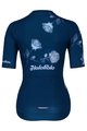 HOLOKOLO Kurzarm Fahrradtrikot - CHARMING ELITE LADY - Blau/Hellblau