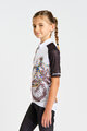 HOLOKOLO Kurzarm Fahrradtrikot - RIDERS KIDS - Schwarz/Weiß