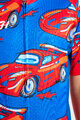 HOLOKOLO Kurzarm Fahrradtrikot - CARS KIDS - Rot/Blau