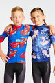 HOLOKOLO Kurzarm Fahrradtrikot - CARS KIDS - Rot/Blau