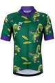 HOLOKOLO Kurzarm Radtrikot und Shorts - DINOSAURS KIDS - Grün/Schwarz