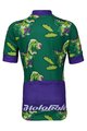 HOLOKOLO Kurzarm Radtrikot und Shorts - DINOSAURS KIDS - Grün/Schwarz