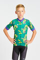 HOLOKOLO Kurzarm Fahrradtrikot - DINOSAURS KIDS - Grün