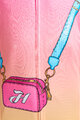 HOLOKOLO Kurzarm Fahrradtrikot - CANDYBAG KIDS - Gelb/Rosa