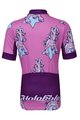 HOLOKOLO Kurzarm Radtrikot und Shorts - UNICORNS KIDS - Rosa/Schwarz