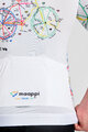 HOLOKOLO Kurzarm Fahrradtrikot - MAAPPI ELITE - mehrfarbig/Weiß