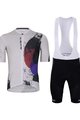 HOLOKOLO Kurzarm Radtrikot und Shorts - INCREDIBLE ELITE - Schwarz/Grau