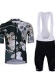 HOLOKOLO Kurzarm Radtrikot und Shorts - CONFIDENT ELITE - Weiß/Schwarz