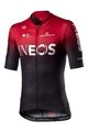 CASTELLI Kurzarm Fahrradtrikot - INEOS 2020 - Rot/Schwarz