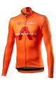CASTELLI Langarm Fahrradtrikot für den Winter - INEOS GRENADIERS '21 - Hellblau/Orange