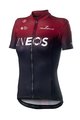 CASTELLI Kurzarm Fahrradtrikot - TEAM INEOS 2019 LADY - Rot/Schwarz