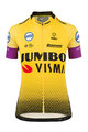 AGU Kurzarm Fahrradtrikot - JUMBO-VISMA 19 LADY  - Gelb/Schwarz