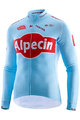 KATUSHA SPORTS Langarm Fahrradtrikot für den Sommer - ALPECIN 2019 SUMMER - Hellblau/Rot