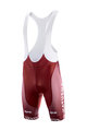 KATUSHA SPORTS Kurze Fahrradhose mit Trägern - ALPECIN 2019  - Rot
