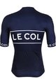 LE COL Kurzarm Fahrradtrikot - SPORT LOGO - Weiß/Blau