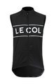 LE COL Fahrradweste - SPORT LOGO GILET - Weiß/Schwarz