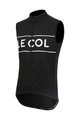 LE COL Fahrradweste - SPORT LOGO GILET - Weiß/Schwarz