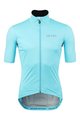 LE COL Kurzarm Fahrradtrikot - PRO RAIN - Hellblau