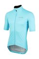 LE COL Kurzarm Fahrradtrikot - PRO RAIN - Hellblau