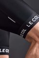 LE COL Kurze Fahrradhose mit Trägern - SPORT - Weiß/Schwarz