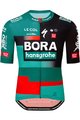 LE COL Kurzarm Fahrradtrikot - BORA HANSGROHE 2023 SPORT REPLICA - Rot/Schwarz/Grün