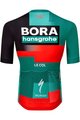 LE COL Kurzarm Fahrradtrikot - BORA HANSGROHE 2023 SPORT REPLICA - Rot/Schwarz/Grün