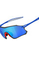 LIMAR Fahrradsonnenbrille - S9 - Blau/Rot