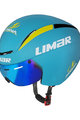 LIMAR Fahrradhelm - SPEED KING - Gelb/Hellblau