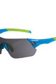 LIMAR Fahrradsonnenbrille - S8 - Blau/Grün