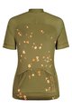 MALOJA Kurzarm Fahrradtrikot - TRECIMEM. 1/2 LADY - Grün