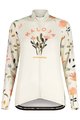 MALOJA Langarm Fahrradtrikot für den Sommer - GANESM. 1/1 LADY - Beige