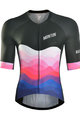 MONTON Kurzarm Fahrradtrikot - EASE - Schwarz/Rosa