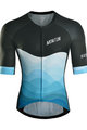 MONTON Kurzarm Fahrradtrikot - EASE - Schwarz/Blau