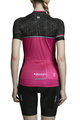 MONTON Kurzarm Fahrradtrikot - YULO LADY - Schwarz/Rosa