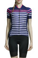 MONTON Kurzarm Fahrradtrikot - SAILOR LADY - Blau