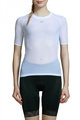 MONTON Kurzarm Fahrrad-Shirt - BRIMLESS LADY - Weiß