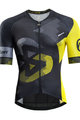 MONTON Kurzarm Fahrradtrikot - ATTACK - Schwarz/Gelb