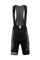 MONTON Kurze Fahrradhose mit Trägern - NIGHT SHADOW - Schwarz