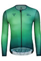 MONTON Langarm Fahrradtrikot für den Sommer - EARTH SUMMER - Grün