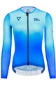 MONTON Langarm Fahrradtrikot für den Sommer - WATER LADY SUMMER - Blau